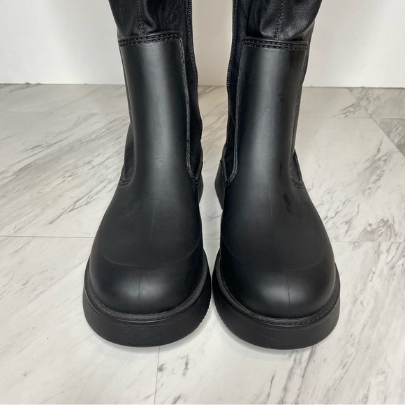 Jeffrey Campbell Black Over The Knee Boot 8 - Picture 11 of 15